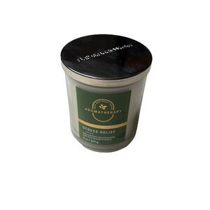 Bath & Body Works Aromatherapy Eucalyptus Spearmint Stress Relief 8 oz Candle Ne